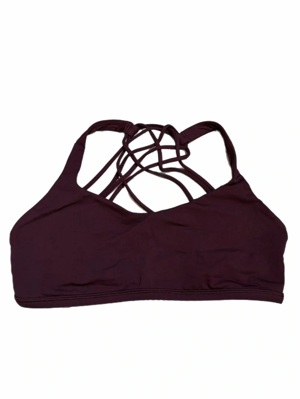 Lululemon Free to Be Wild Bra (Cassis) Size 8